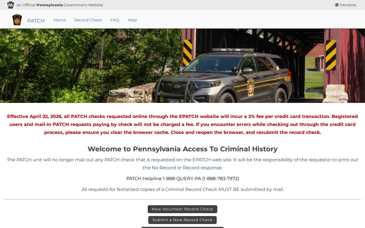 Mercer County criminal history PATCH official portal