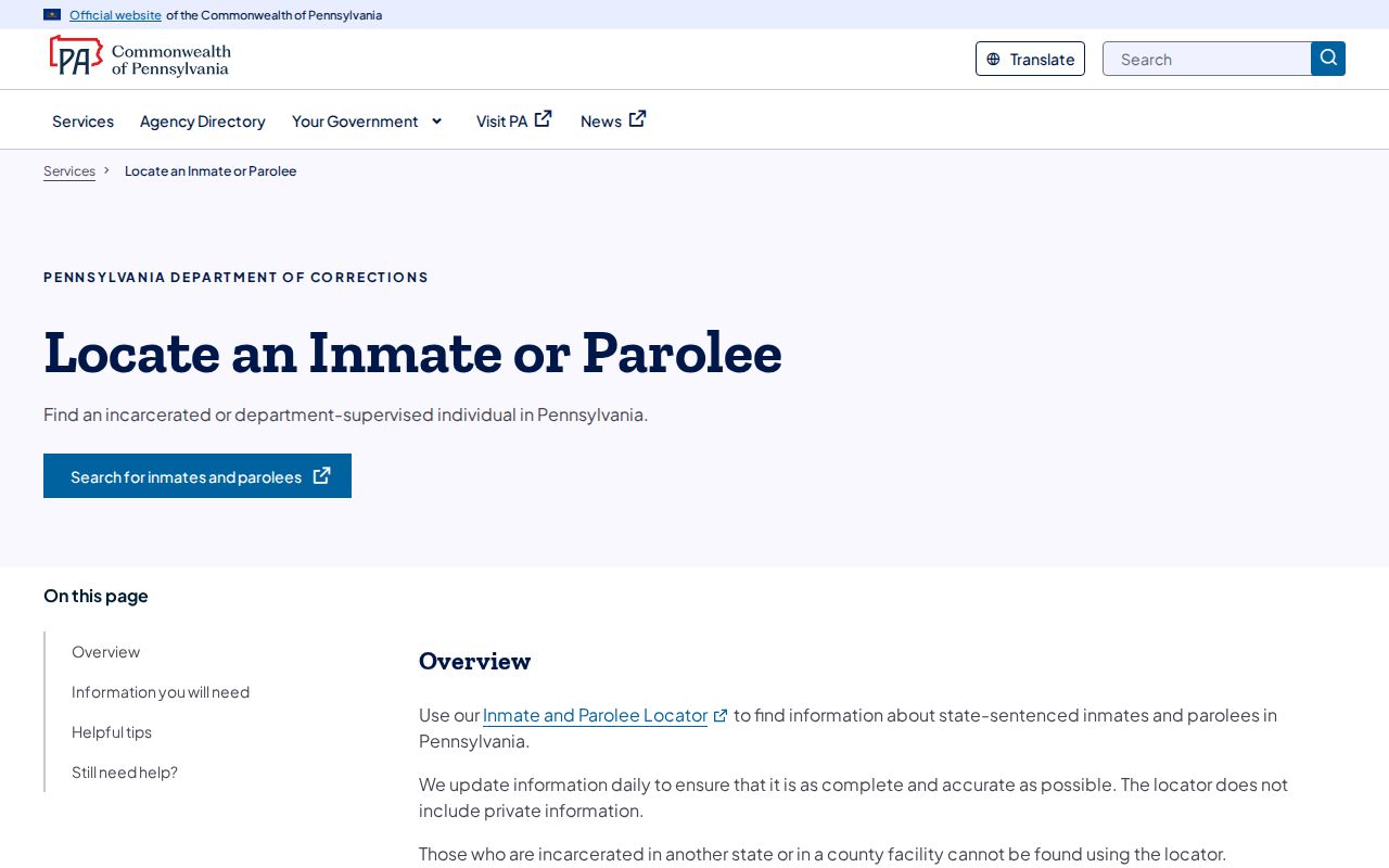 Mercer County sex offender check state custody locator guidance